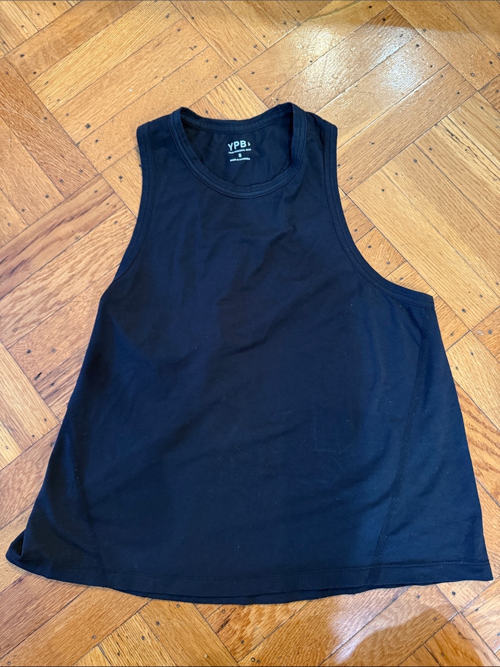 Women’s YPB Black Tank Top